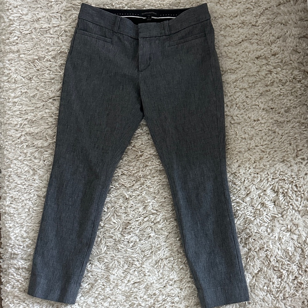 Banana Republic Charcoal Dress Pants